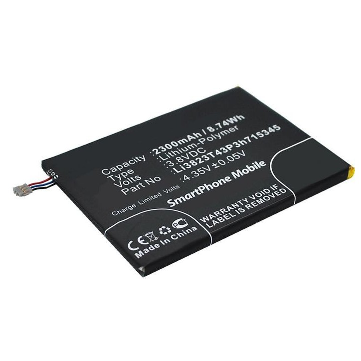 MBXMISC0213 CoreParts Battery for Mobile 8.7Wh Li-Pol 3.7V 2.3Ah ZTE MF910, Grand S Flex LI3823T43P3H715345