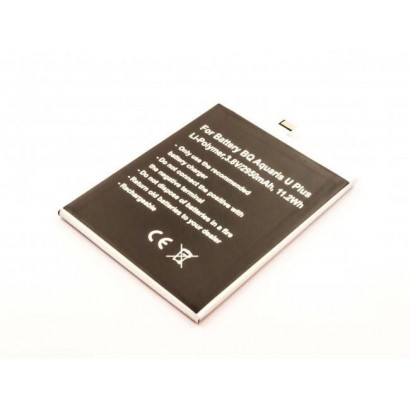 MBXMISC0235 MBXMISC0235 CoreParts Battery for BQ Aquaris 11.2Wh Li-ion. 3.8V. 2.9Ah BQ Aquaris U Plus, AQUARIS U PLUS, AQUARI...