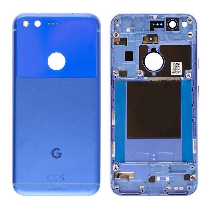 MOBX-GOOGLE-PXL-38 CoreParts Google Pixel Back Cover & Frame Blue Blue