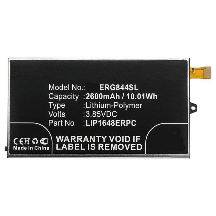 MBXSO-BA0066 CoreParts Battery for Sony Xperia XZ1 10Wh Li-Pol 3.85V 2600mAh for Xperia XZ1 Compact LIP1648ERPC