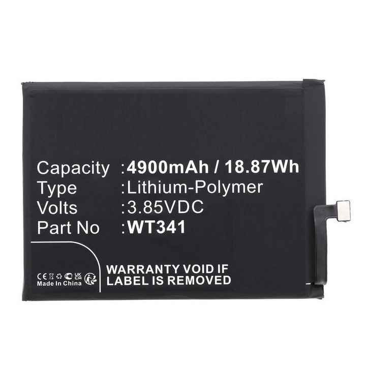 MBXMP-BA1792 CoreParts Battery for Nokia Mobile 18.87Wh 3.85V 4900mAh for G21,G21 2022 WT341