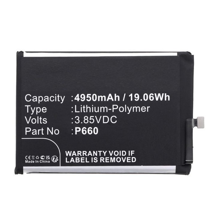 MBXMP-BA1794 CoreParts Battery for Nokia Mobile 19.06Wh 3.85V 4950mAh for G50,TA-1358,TA-1390,TA-1370,TA-1367,TA-13618 P660