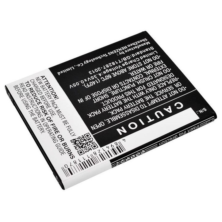 MOBX-BAT-SMJ110SL CoreParts Battery for Samsung Mobile 6.84Wh Li-ion 3.8V 1800mAh, for Galaxy J1 Ace 3G Duos, Galaxy J1 Ace 4G, 