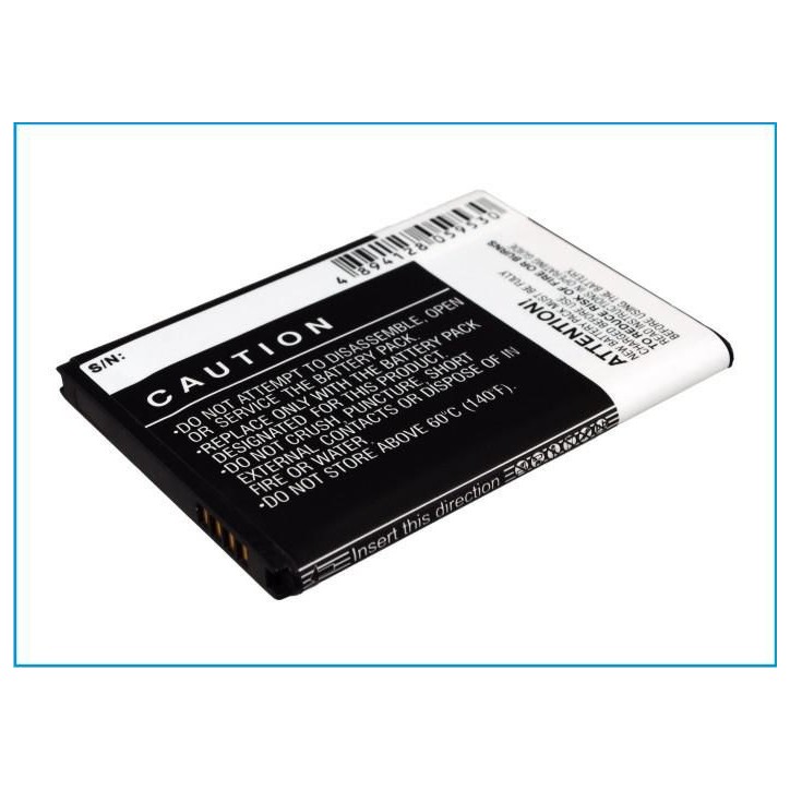 MOBX-BAT-SMT769XL CoreParts Battery for T-Mobile 6.48Wh Li-ion 3.7V 1750mAh, for Exhilarate, Galaxy S Blaze 4G, SGH-i577, SGH-T7 MOBX-BAT-SMT769XL CoreParts Battery for T-Mobile 6.48Wh Li-ion 3.7V 1750mAh, for Exhilarate, Galaxy S Blaze 4G, SGH-i577, SGH-T7
