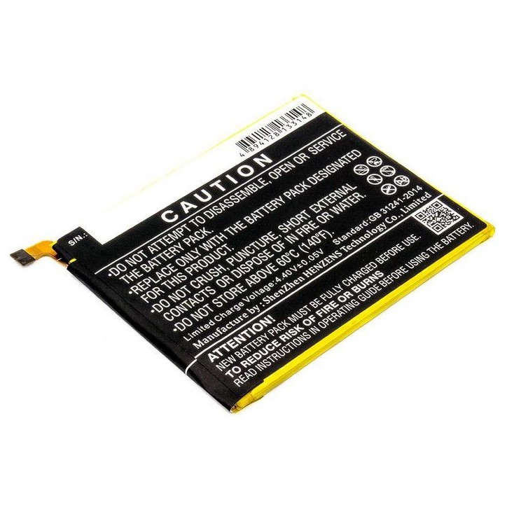 MOBX-BAT-VF710SL CoreParts Battery for ZTE Mobile 11.4Wh Li-ion 3.8V 3000mAh, BLADE X, Z965 Li3930T44P6h816437