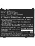 MBXTAB-BA147 MBXTAB-BA147 CoreParts Battery for Zebra Tablet 24.32Wh Li-Pol 7.6V 3200mAh Black for Zebra Tablet ET51, ET51 Wi...