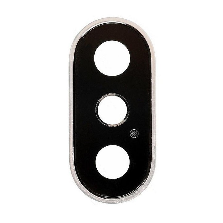 MOBX-IPX-INT-33 CoreParts iPhone X Rear Camera Bezel with Lens - White Apple iPhone X