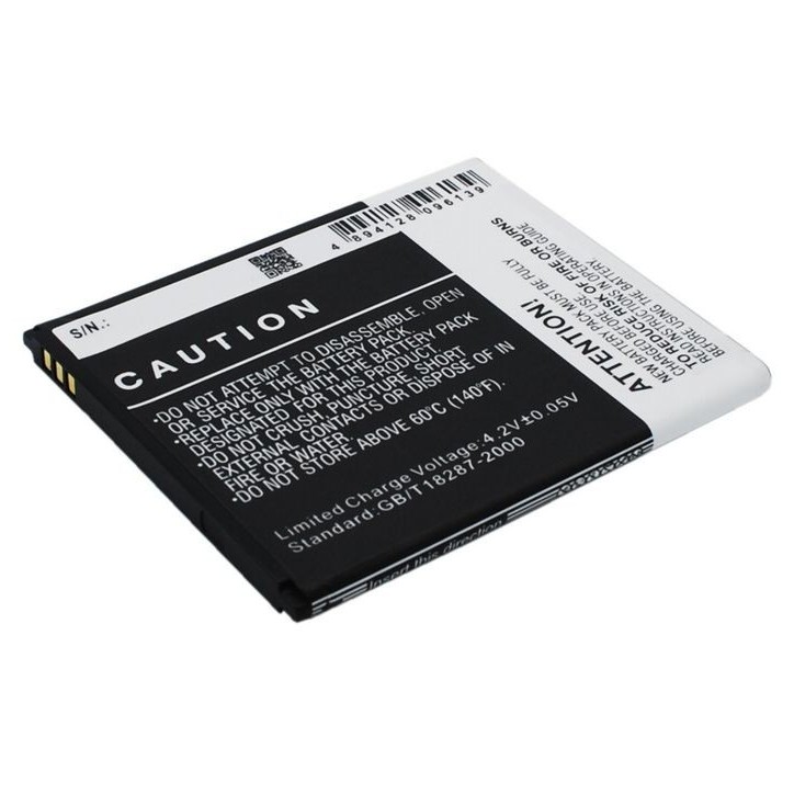 MBXMP-BA893 CoreParts Mobile Battery for Mobistel 7.40Wh Li-ion 3.7V 2000mAh Black for Mobistel Mobile, SmartPhone Cynus T5, MT- MBXMP-BA893 CoreParts Mobile Battery for Mobistel 7.40Wh Li-ion 3.7V 2000mAh Black for Mobistel Mobile, SmartPhone Cynus T5, MT-