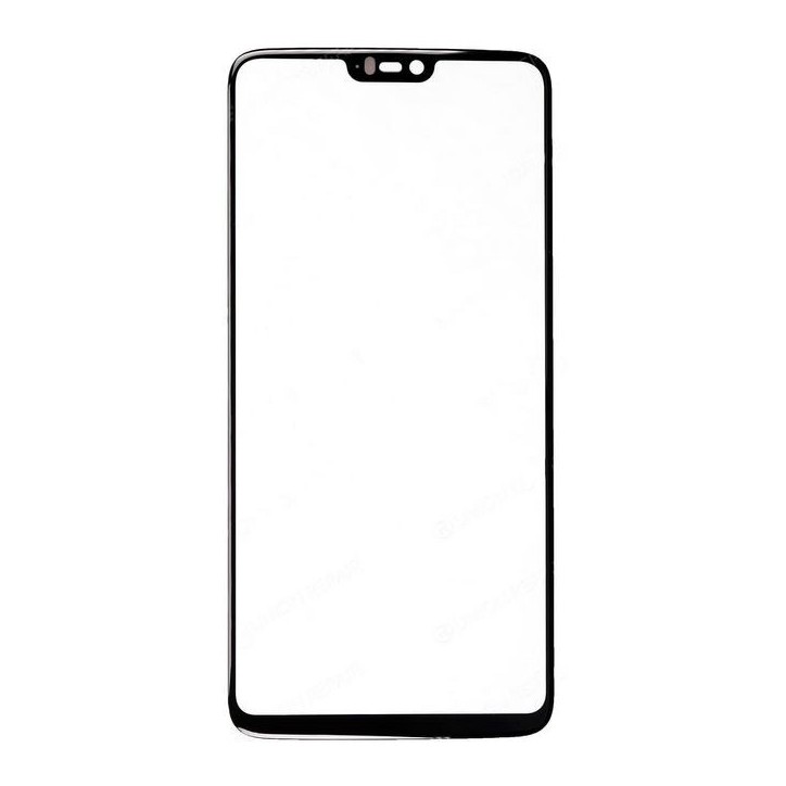 MOBX-OPL-6-HS-5B CoreParts Front Glass Lens Black Waterproof OnePlus Smartphone 6