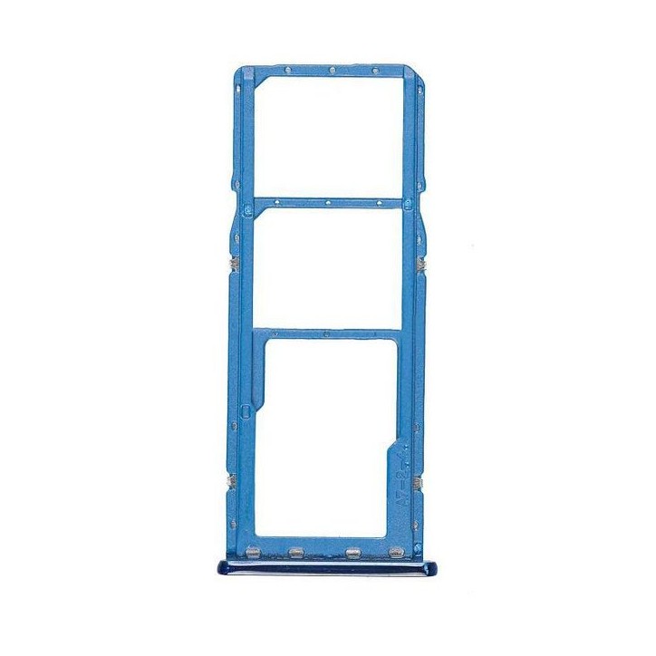 MOBX-SAM-A7-INT-BL CoreParts Dual Sim Card Tray Samsung Galaxy A7 Original New, Blue Samsung Galaxy (Mobilephone) A7 (2018)