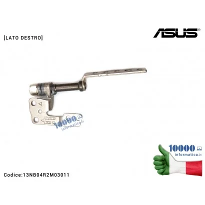 13NB04R2M03011 Cerniera Hinge [DX] ASUS ZenBook UX303 UX303L UX303LA UX303LN UX303LB UX303U UX303UA UX303UB [LATO DESTRO] 13N...