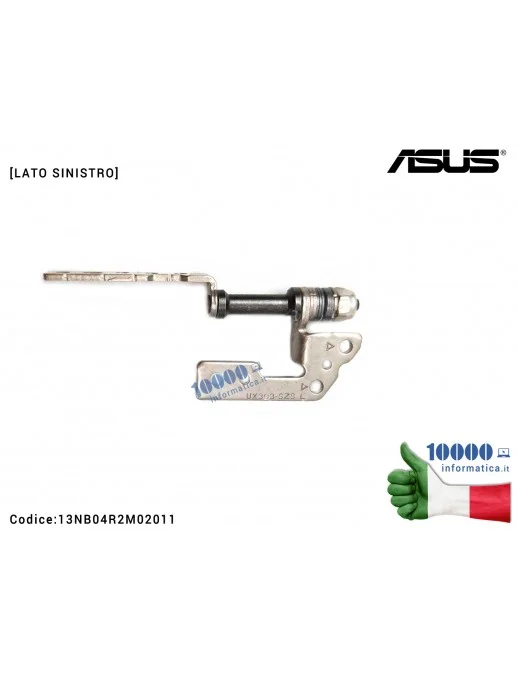 13NB04R2M02011 Cerniera Hinge [SX] ASUS UX303L UX303LA UX303LN UX303LB UX303U UX303UA UX303UB [LATO SINISTRO] 13NB04R2M02011