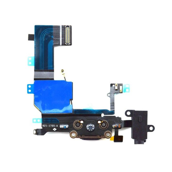 MSPP5218 CoreParts Dock with Headphone jack Flex Black iPhone 5C Apple iPhone 5C