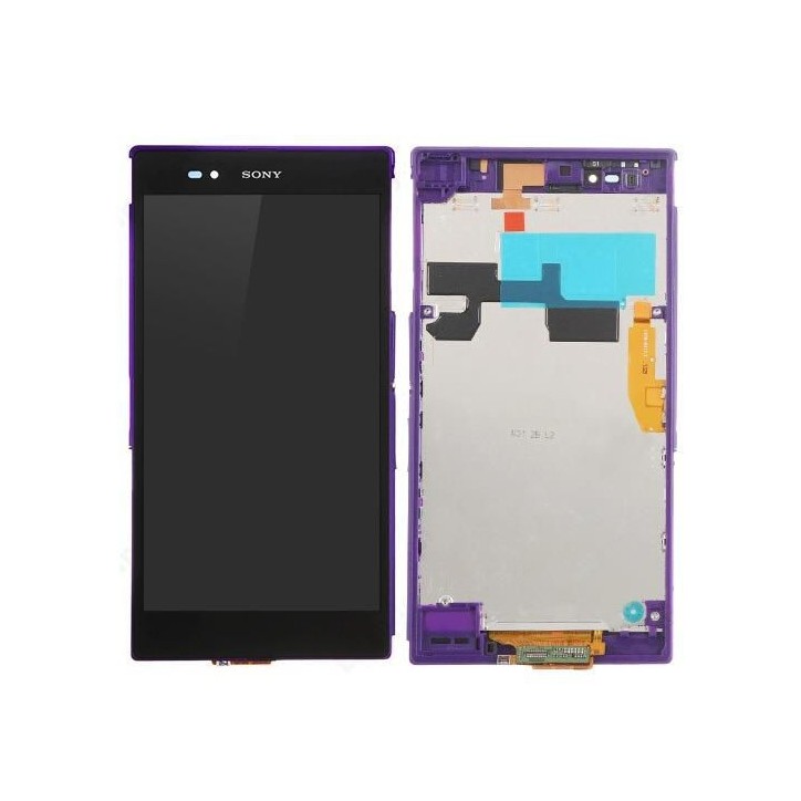 MSPP70598 CoreParts Sony Xperia Z Ultra XL39h LCD Screen and Digitizer with Front Frame Assembly Purple Sony Mobile Xperia Z Ult