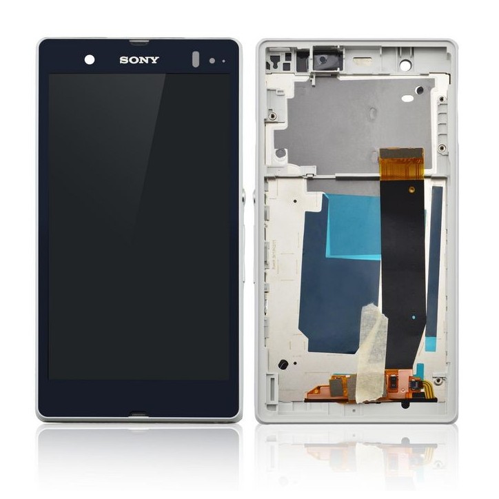 MSPP70028 CoreParts Sony Xperia Z L36h LCD Screen and Digitizer with Front Frame Assembly White Sony Mobile Xperia Z L36H