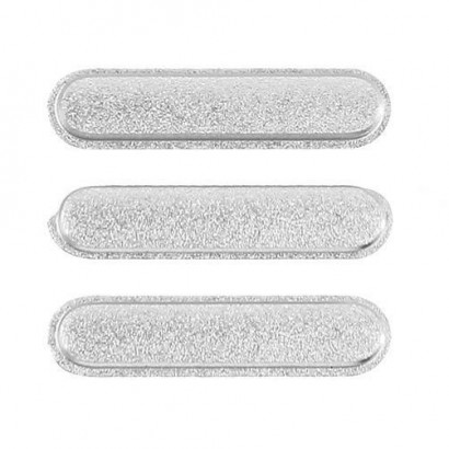 MSPP70757 CoreParts Apple iPad Air 2 Silver Side Buttons (3 pcs-set) including Power Button and...