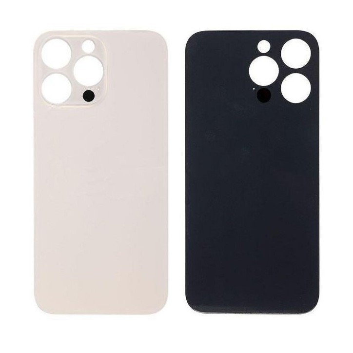 MOBX-IP14-30 CoreParts Apple iPhone 14 Pro Back Cover Glass - with Logo - Gold Aftermarket New