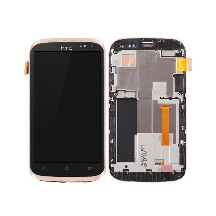 MSPP71722 CoreParts HTC Desire X T328e LCD Screen and Dgitizer with Front Frame Assembly Gold HTC Mobile Desire X