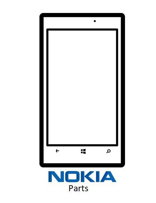 MSPP74032 MSPP74032 CoreParts Nokia Lumia 830 Front Frame Black Nokia Mobile Lumia 830