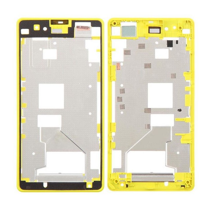 MSPP72370 CoreParts Sony Xperia Z1 Compact Front Frame Yellow Sony Mobile Xperia Z1 Compact