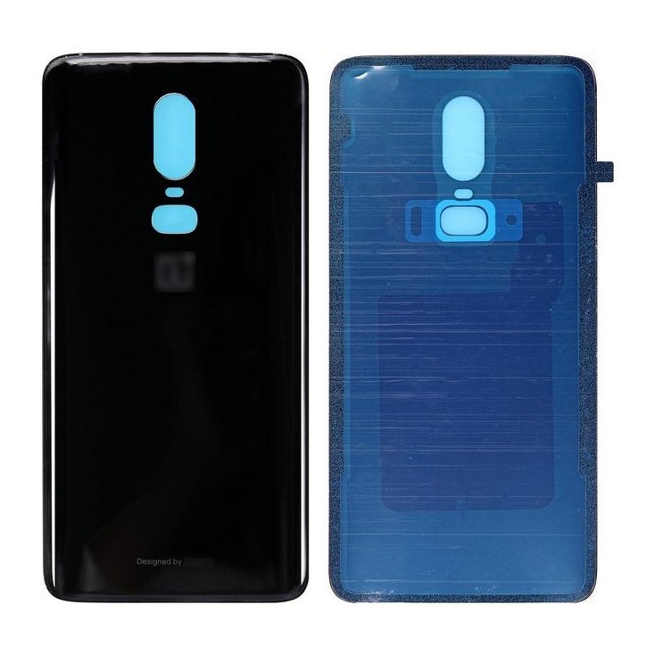MOBX-OPL-6-HS-6B CoreParts Back Cover with Adhesive Mirror Black Original New OnePlus Smartphone 6