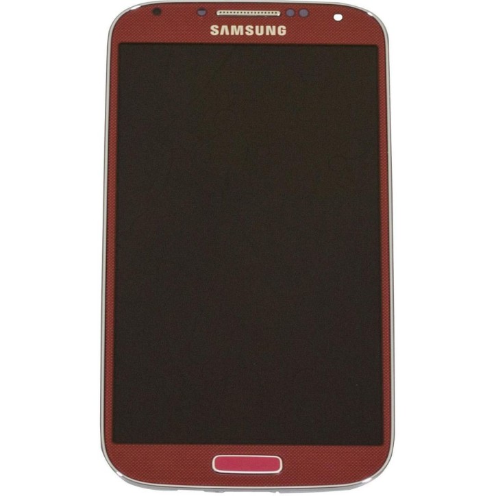 GH97-14630F Samsung Mea Front Octa Assy, Samsung Galaxy S4 i9500, red Samsung Galaxy (Mobilephone) S4 (GT-I9505)