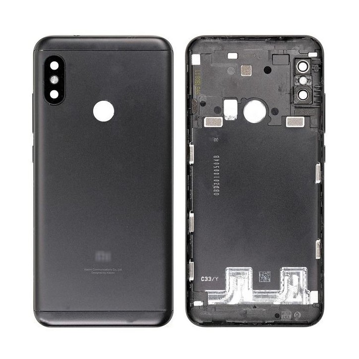 MOBX-XMI-RDMI6PRO-BACK-B CoreParts RedMi 6 Pro Back Cover Org. Back Cover Black Xiaomi Redmi 6 Pro