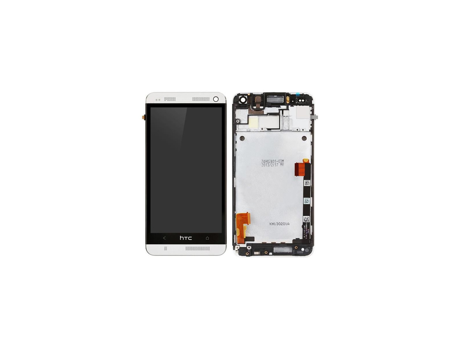 MSPP71684 MSPP71684 CoreParts HTC One LCD Screen and Digitizer with Front Frame Assembly White HTC Mobile One