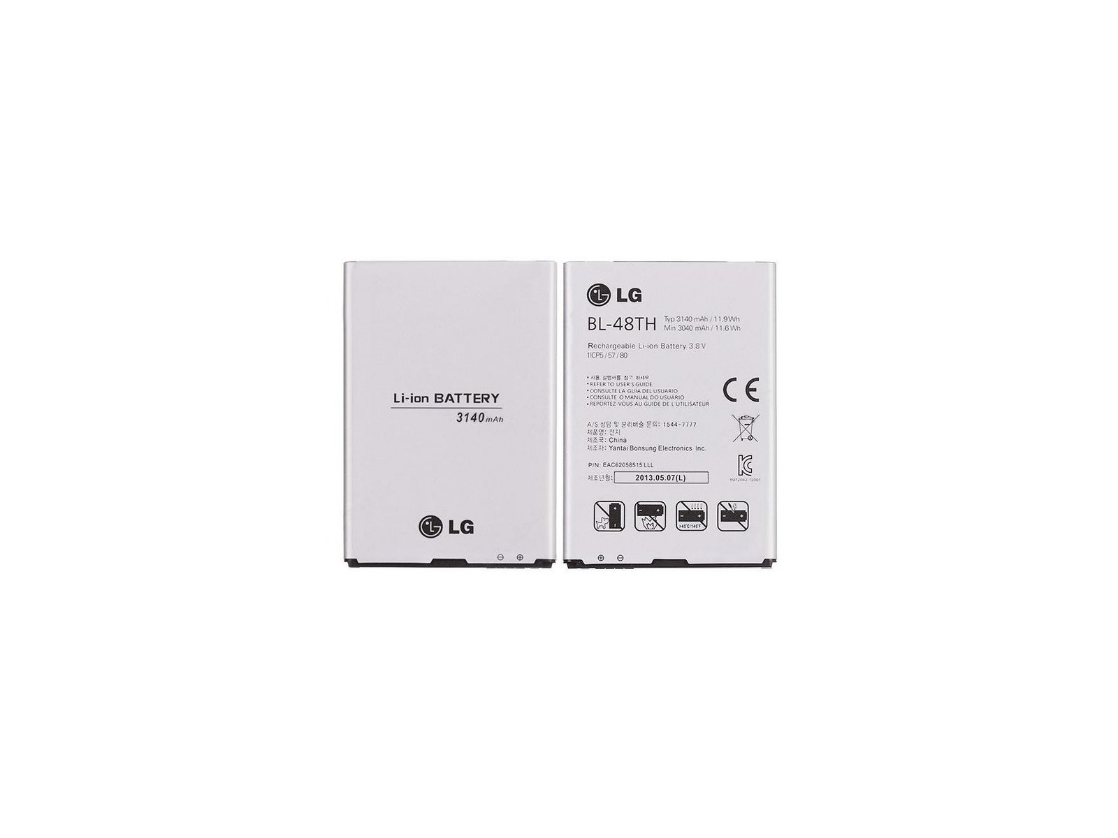 MSPP71909 MSPP71909 CoreParts Battery for LG Mobile 11.93Wh Li-ion 3.8V 3140mAh, LG Optimus G Pro E980 BL-48TH LG Mobile Opti...