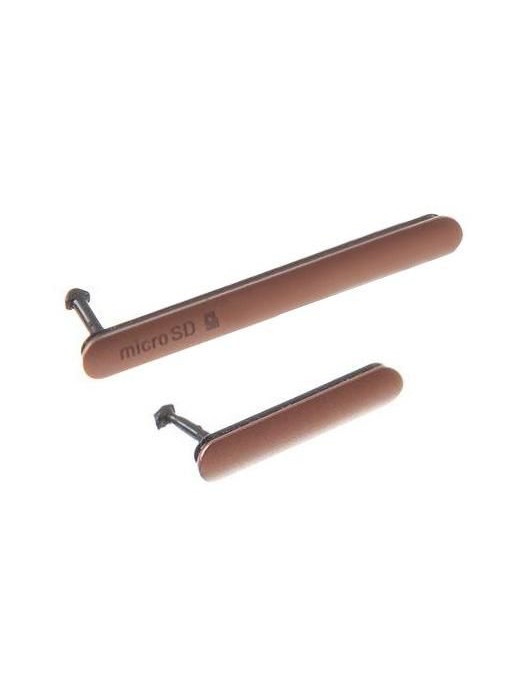 MSPP72275 MSPP72275 CoreParts Sony Xperia Z3 Card Slot and USB Cover (2 pcs-set) Copper Sony Mobile Xperia Z3