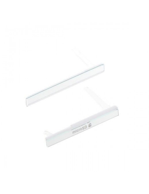 MSPP72313 MSPP72313 CoreParts Sony Xperia C3 SIM and SD Card Cover Set (2pcs-set) White Sony Mobile Xperia C3