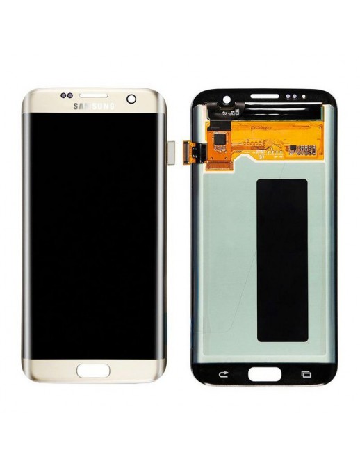 MSPP73817 MSPP73817 CoreParts LCD with Digitizer Assembly Gold Samsung Galaxy S7 Edge GH97-18533C Samsung Galaxy (Mobilephone...
