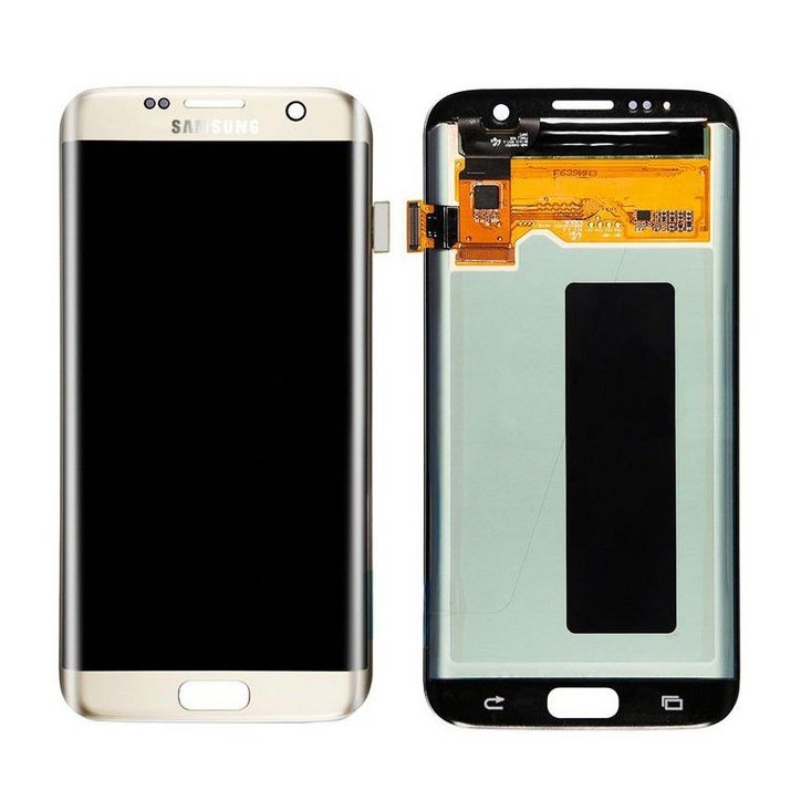MSPP73817 CoreParts LCD with Digitizer Assembly Gold Samsung Galaxy S7 Edge GH97-18533C Samsung Galaxy (Mobilephone) S7 Edge
