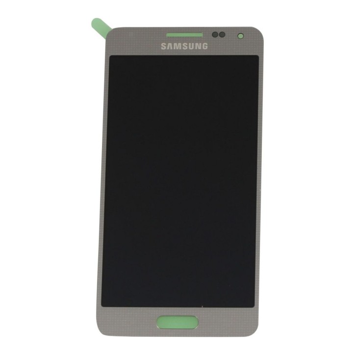 GH97-16386E Samsung Samsung SM-G850F Galaxy Alpha, Complete Display LCD+Touchscreen, silver Samsung Galaxy (Mobilephone) Alpha (