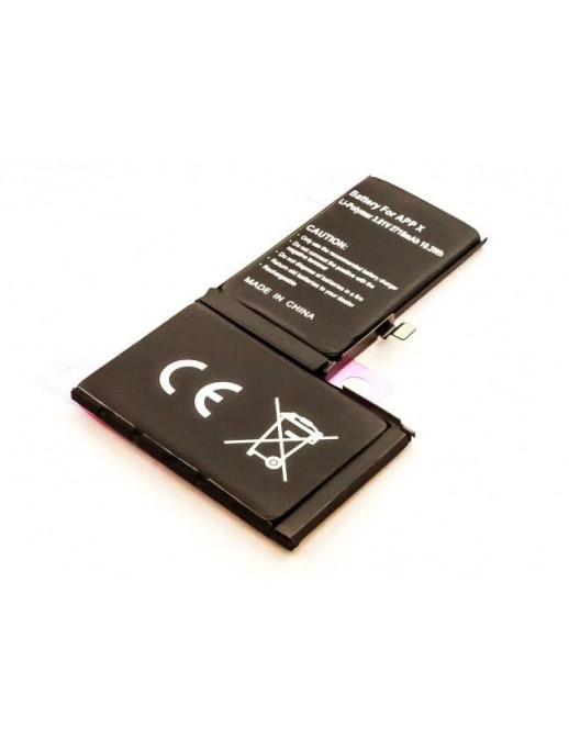 MBXAP-BA0067 MBXAP-BA0067 CoreParts Battery for Apple iPhone X 10Wh Li-Pol 3.81 2716mAh Black, iPhone X 616-00351, MQA62LL/A,...