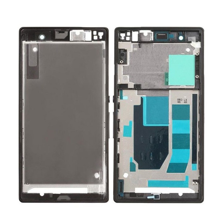 MSPP72457 CoreParts Sony Xperia Z L36h Front Frame Black Sony Mobile Xperia Z L36H