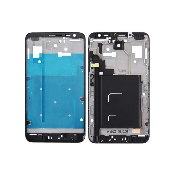 MSPP71181 CoreParts Samsung Galaxy Note GT-N7000 Front Frame Black Samsung Galaxy (Mobilephone) Note (GT-N7000)