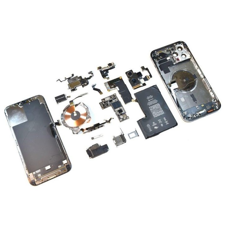 MSPP75313 CoreParts iPhone iPhone 12 Pro Max Charging Port-Silver OEM New