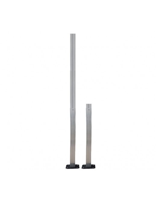 RCCTV008 LOGON PROFESSIONAL Telescopic Mast Closed 2m - Open 4m Up to 30kg load RAL7035 RCCTV008