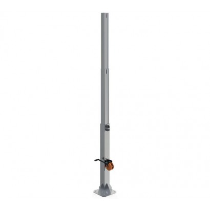 RCCTV010 LOGON PROFESSIONAL Telescopic Mast Closed 2m - Open 4m Up to 30kg load RAL7035 RCCTV010