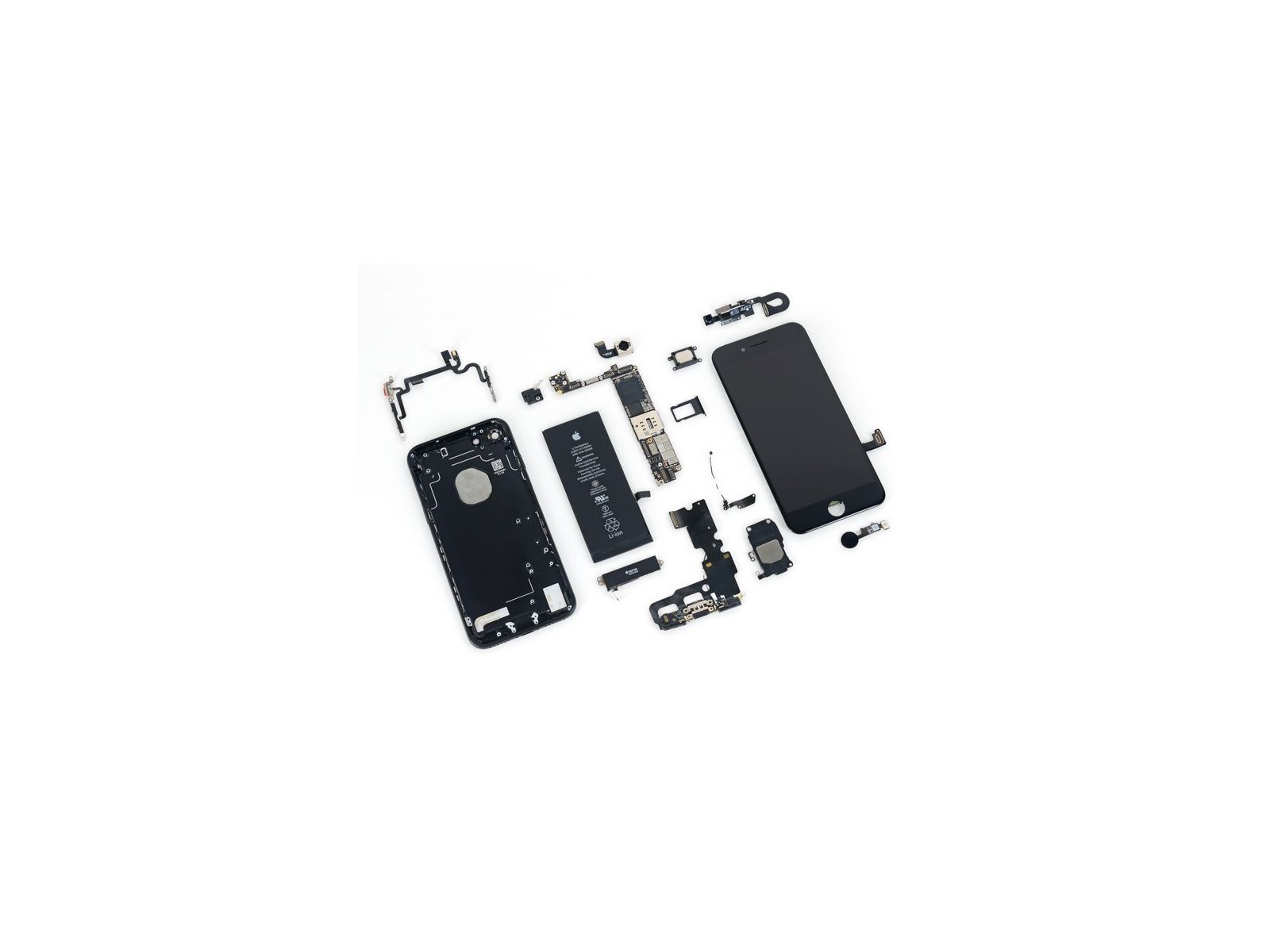 MSPP75638 MSPP75638 CoreParts iPhone iPhone 7Plus SIM Card Tray - Black OEM New