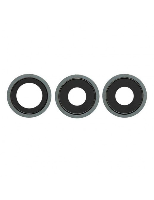 MOBX-IP12PRO-11 MOBX-IP12PRO-11 CoreParts Apple iPhone 12 Pro Rear Camera Holder with Lens (3pcs/set) - Graphite iPhone 12 Pr...