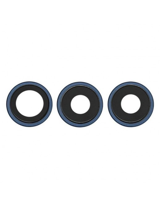 MOBX-IP12PRO-14 MOBX-IP12PRO-14 CoreParts Apple iPhone 12 Pro Rear Camera Holder with Lens (3pcs/set) - Pacific Blue iPhone 1...