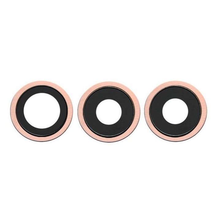 MOBX-IP12PROMAX-23 CoreParts Apple iPhone 12 Pro Max Rear Camera Holder with Lens (3pcs/set) - Gold iPhone 12 Pro Max Apple iPho