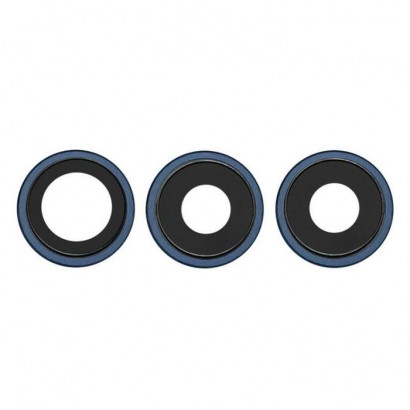 MOBX-IP12PROMAX-24 MOBX-IP12PROMAX-24 CoreParts Apple iPhone 12 Pro Max Rear Camera Holder with Lens (3pcs/set) - Pacific Blu...