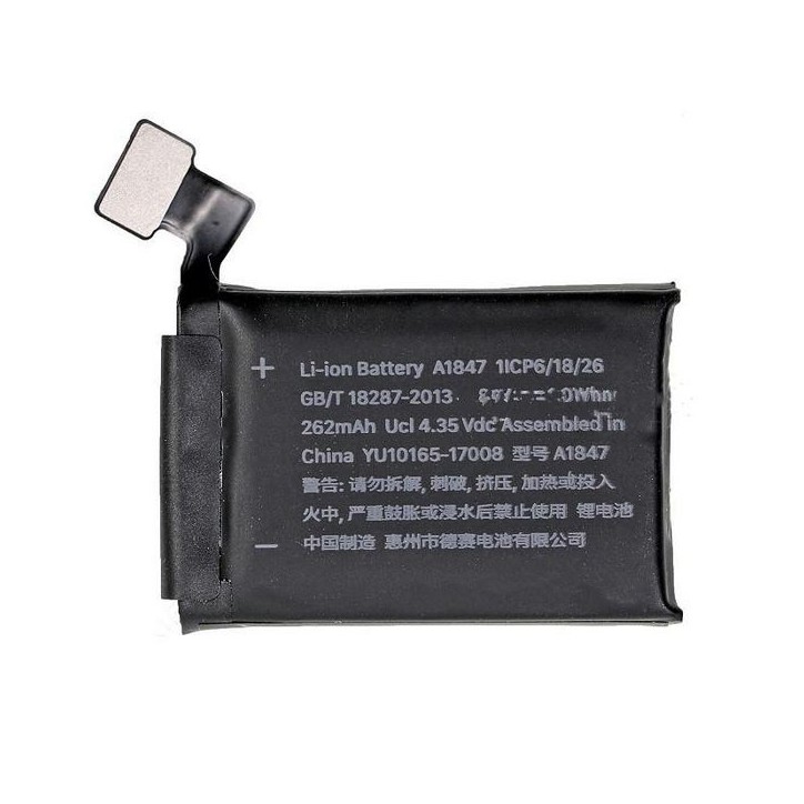 MOBX-IWATCH3-38MM-01 CoreParts Apple Watch Series 3 (38mm) A1847 Battery 3.81V-1.0Wh 262mAh Li-ion Polymer - GPS Version Apple W