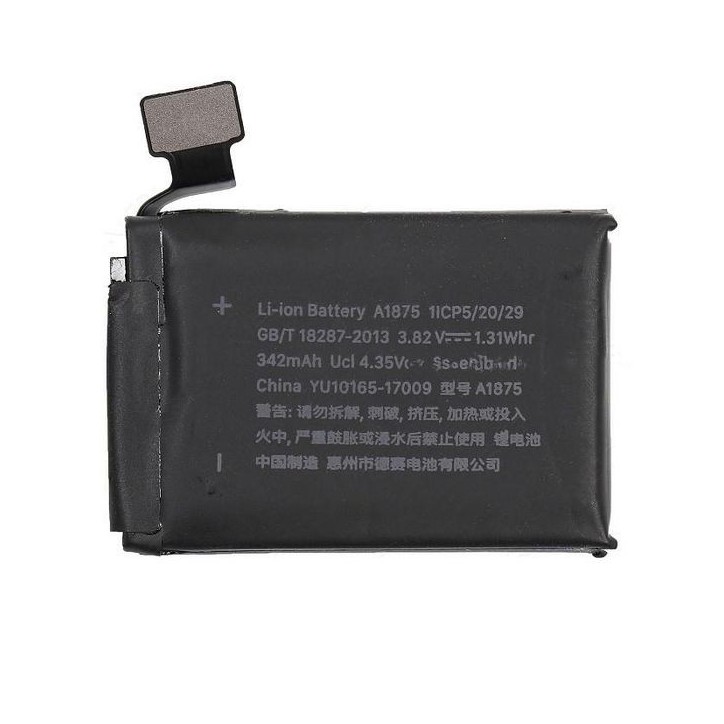 MOBX-IWATCH3-42MM-02 CoreParts Battery for Apple Watch Series 3 (42mm) 1.31Wh Li-ion 3.82V 342mAh - GPS Version A1875 Apple Watc