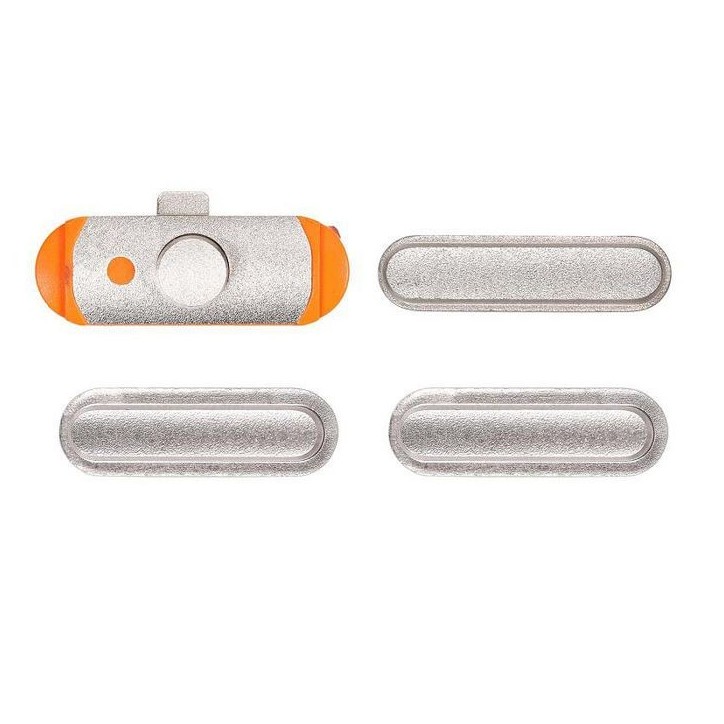 TABX-IPAD6-18 CoreParts Apple iPad 6 (2018) Side Buttons (4pcs/set) - Silver TABX-iPad6-18, Button set, Apple, 6th Gen 9.7-inch 