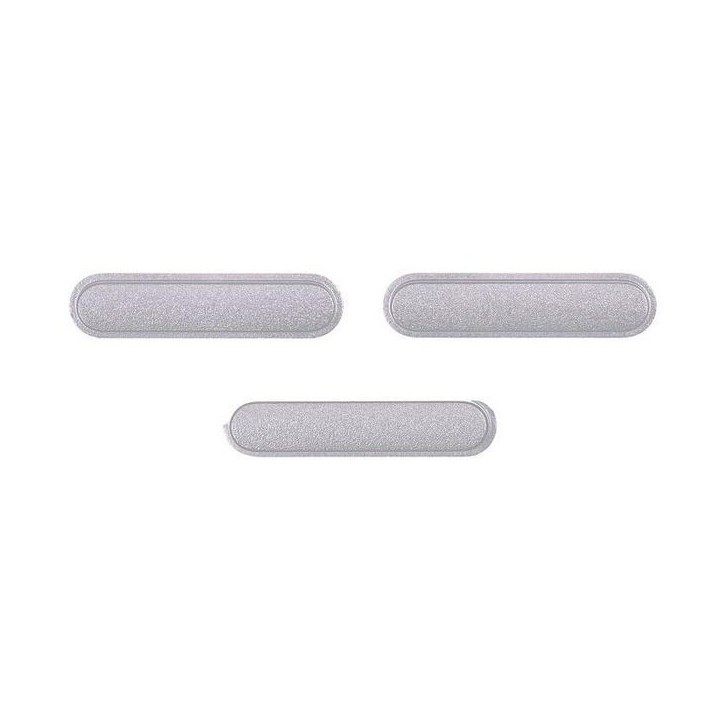 TABX-MNI5-20 CoreParts Apple iPad Mini 5 Side Buttons (3pcs/set) - Silver TABX-MNI5-20, Button set, Apple, mini (5th gen., 2019)