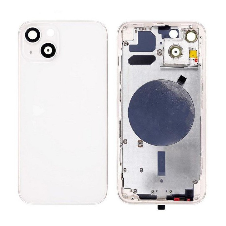 MOBX-IP13-33 CoreParts Apple iPhone 13 Back Housing with Frame Starlight Original New Apple iPhone 13